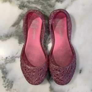 Mini Melissa Mel Campana Zig Zag Ballet Flat